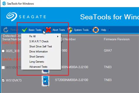 hard drive test software seagate|seagate hard disk tools download.